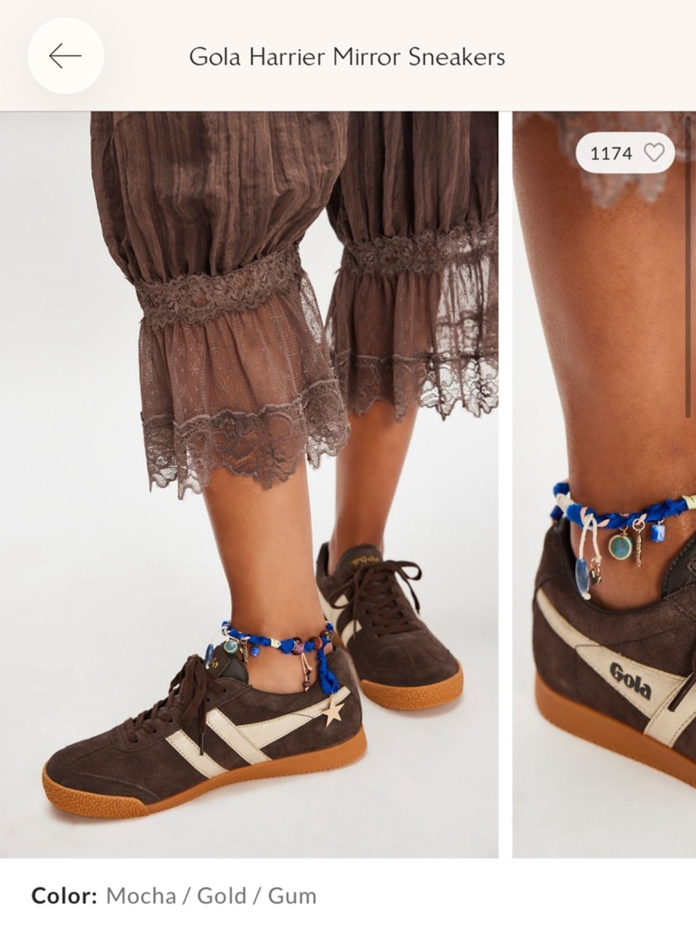 Gola Harrier Mirror Sneakers